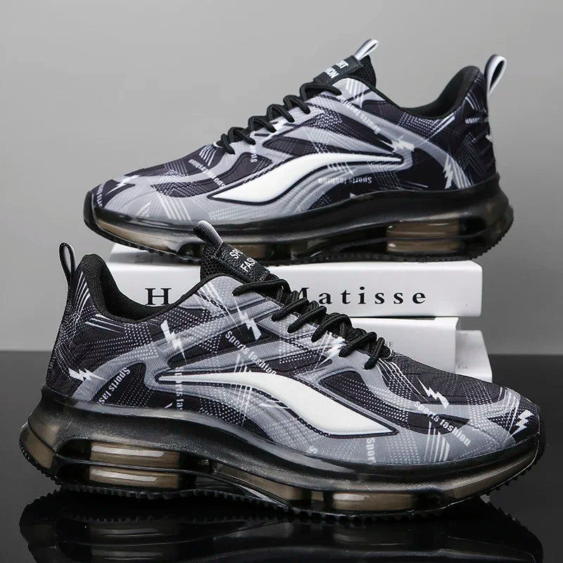 Unisex Fashion Sneakers, Non-Slip Outdoor Athletic Shoes, Comfortable Running, Trendy Casual Wear.