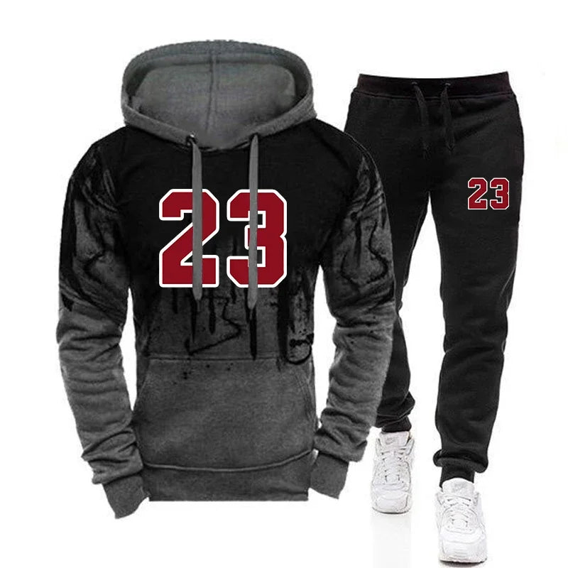 Men’s Casual Hoodie, Jogging Sweatshirt Top, Fashion Comfortable Autumn Winter