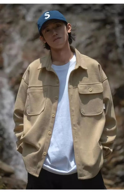 Men’s Spring-Autumn Jacket, Casual Comfortable Fashion, Perfect for Daily Commuting and Everyday Wear