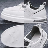 Men’s Comfortable Flat Casual Shoes, Outdoor Sneakers, High-End Fashion Dress Shoes, Stylish One-Pedal Footwear for Men