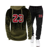 Men’s Casual Hoodie, Jogging Sweatshirt Top, Fashion Comfortable Autumn Winter Sportswear, Daily Wear Sweatpants Outfit