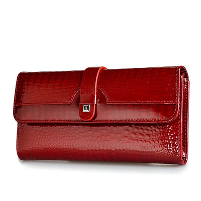 Fashion Women's Genuine Leather Handbags Women Luxury Designer Wallets
