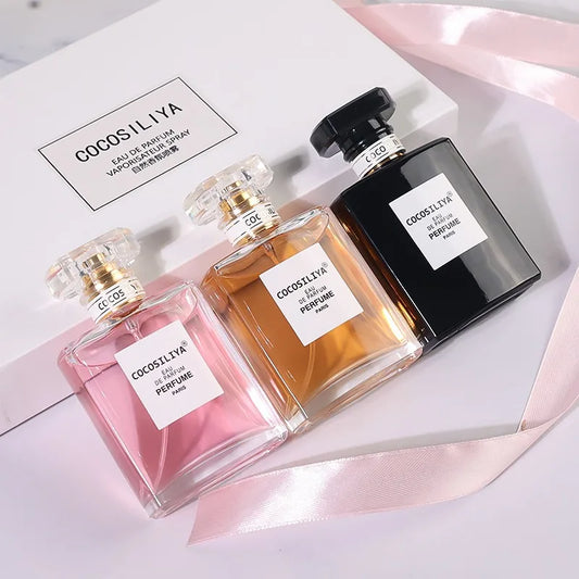 3PCS Women’s Perfume Set 50ml×3 - Long Lasting Fragrance with Floral Spicy & Woody Oriental Scents for All-Day Freshness