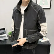 Men’s Trendy Coat, Spring Autumn Aesthetic High-Quality Vintage Jacket