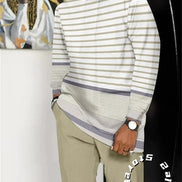 Men’s Fashion Tracksuit Set, Casual Oversized Streetwear Outfit, Long Sleeve T-Shirt