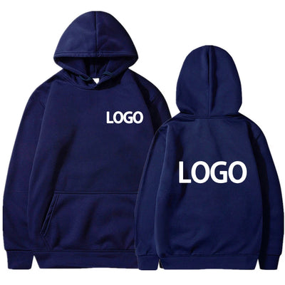 Custom Printed Men’s and Women’s Hoodie, Loose Casual Long Sleeve Pullover