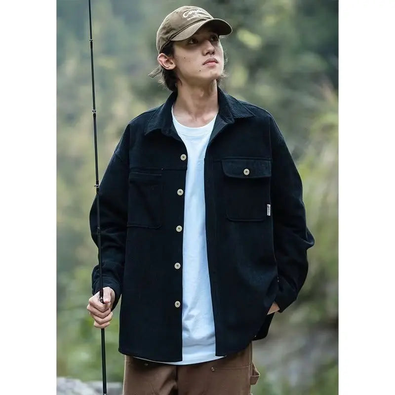 Men’s Spring Autumn Jacket, Comfortable Casual Fashion Trend, Ideal for Daily Shopping, Commuting, and Everyday Outerwear