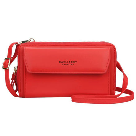 Women’s Designer Brand Wallet, Multi-Compartment Clutch, Long Large Card Purse