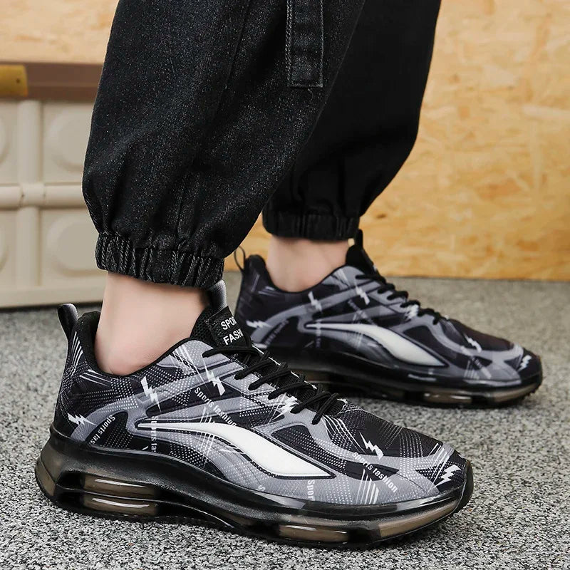Fashion Sneakers for Men and Women, Non-Slip Casual Outdoor Athletic Shoes, Comfortable Running Sneakers, Large Sizes 36–47