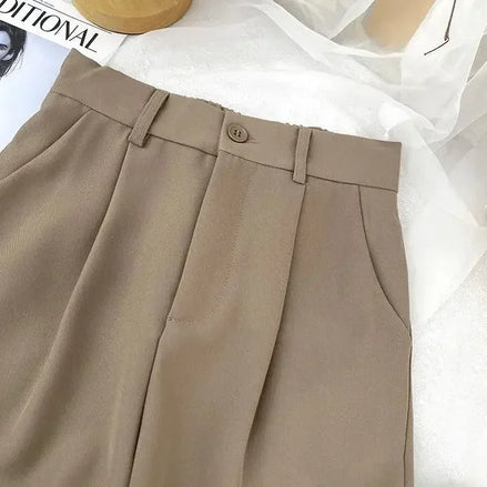 Kids’ Wide Leg Pants – Summer Chiffon Cropped Trousers for Girls, Ages 2–10