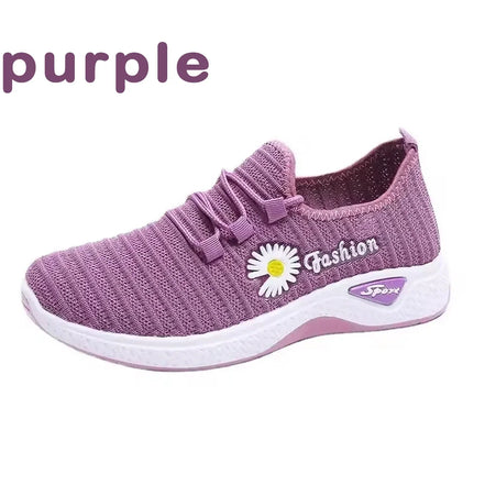 Women’s Fashion Sports Shoes, Thick Breathable Soft-Soled Mesh Sneakers