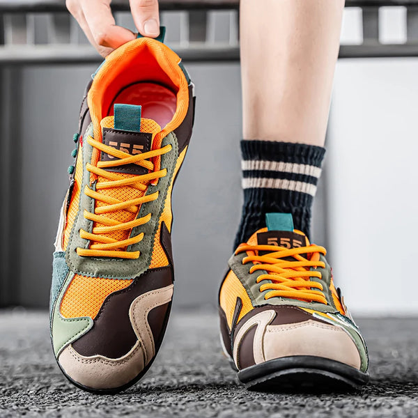 Men’s Casual Sports Shoes, Fashion Breathable Outdoor Running Sneakers, Comfortable Summer Walking Shoes, Stylish Athletic Footwear