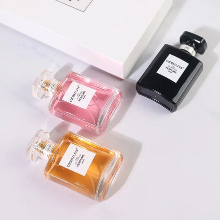 3PCS Women’s Perfume Set 50ml×3 - Long Lasting Fragrance with Floral Spicy & Woody Oriental Scents for All-Day Freshness