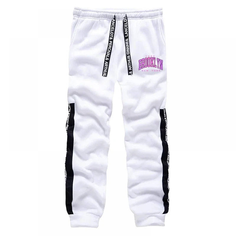 Men’s Hoodies, Fashion Print Casual Sweatshirt Pullover, Daily Comfort for Office or Home, Jogging Sports Tops and Pants
