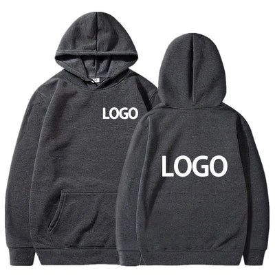 Custom Printed Men’s and Women’s Hoodie, Loose Casual Long Sleeve Pullover
