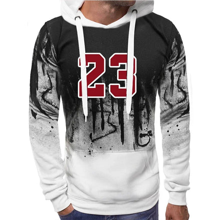 Men’s Casual Hoodie, Jogging Sweatshirt Top, Fashion Comfortable Autumn Winter