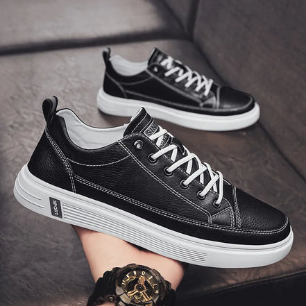 Men’s Flat Casual Shoes, Stylish One-Pedal Footwear, Comfortable Fashion Dress Shoes.