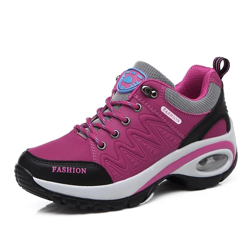 Women’s Platform Casual Sneakers, Designer Luxury Walking Shoes