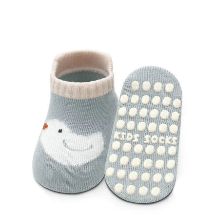 Kids Floor Socks For Girls Boys Spring Autumn Cotton Cartoon Toddler Anti-slip Socks For Children Casual Baby Child Home Sock