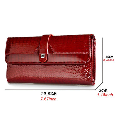 Fashion Women's Genuine Leather Handbags Women Luxury Designer Wallets