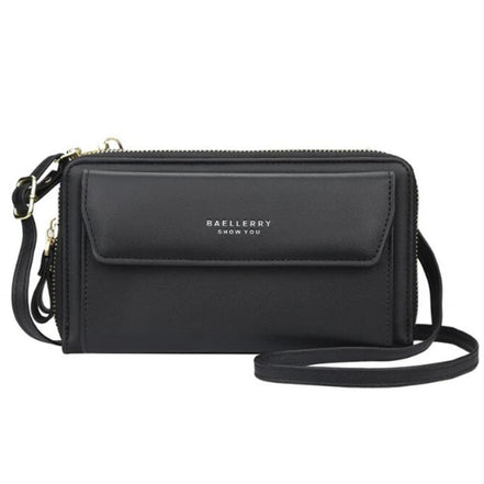 Women’s Designer Brand Wallet, Multi-Compartment Clutch, Long Large Card Purse