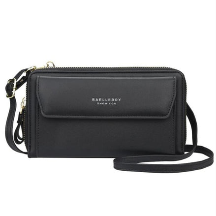 Women’s Designer Brand Wallet, Multi-Compartment Clutch, Long Large Card Purse