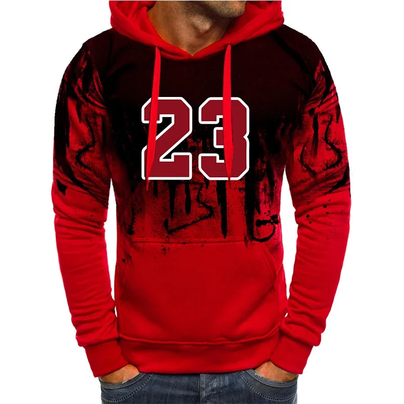 Men’s Casual Hoodie, Jogging Sweatshirt Top, Fashion Comfortable Autumn Winter