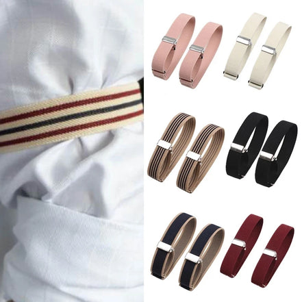 1 Pair Adjustable Elastic Armband, Shirt Sleeve Holder, Fashion Arm Cuffs