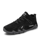 Men’s Sneakers, Autumn Flat-Bottom Workwear Shoes, Wear-Resistant Anti-Slip Hiking Footwear, Lightweight Versatile Casual Trendy Shoes