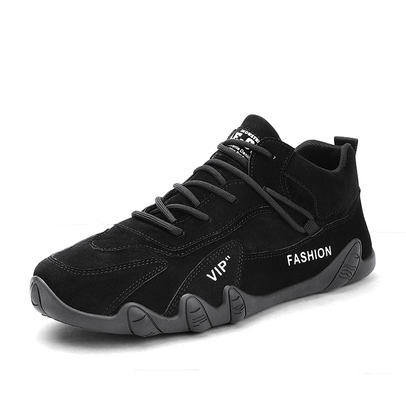 Men’s Sneakers, Autumn Flat-Bottom Workwear Shoes, Wear-Resistant Anti-Slip Hiking Footwear, Lightweight Versatile Casual Trendy Shoes