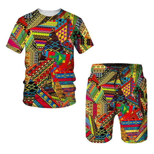 Men’s Tracksuits with 3D Print, African Ethnic Style, Kids Sets, Women’s T-Shirts