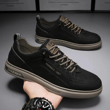 Men’s Flat Casual Shoes, Stylish One-Pedal Footwear, Comfortable Fashion Dress Shoes.