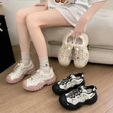 Women’s Sneakers, Athletic Sports Footwear, Comfortable Elegant Dad Shoes, Fashionable High-Quality Lightweight Sneakers for Daily Wear