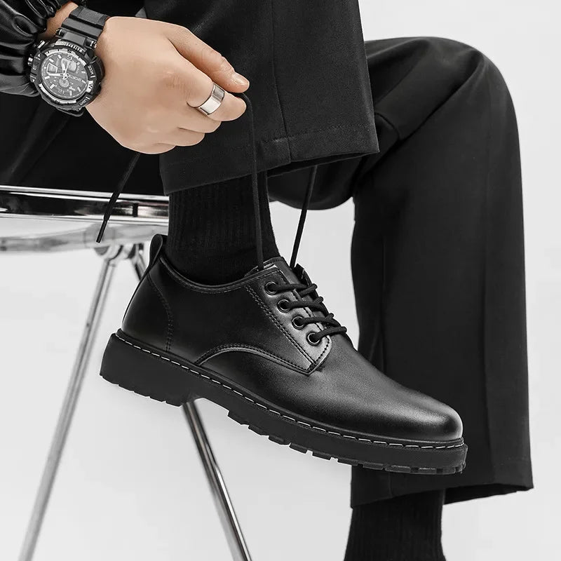 Luxury Men’s Shoes – White Dress, Casual Leather, Summer Sport Versatile Footwear