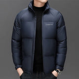 Fashion Branded Cotton Padded Jacket, Winter Parka, Loose Fit Outerwear Coat for Men and Women, Casual Couple Style