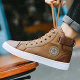 Men’s High-Top Sports Sneakers, Casual Running Shoes, Luxury Comfortable Sneakers, Stylish Athletic Footwear for Men