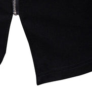 Men’s Spring Fashion Jacket, Stand-Up Neck, Slim Fit, Knitted & Leather Casual Outerwear