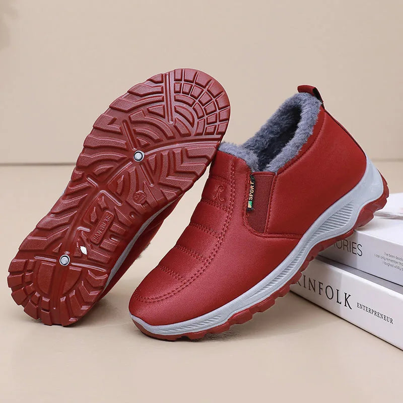 Men’s Casual Shoes, Autumn/Winter Warm Cotton, Chunky Sole, Comfortable Stylish Footwear