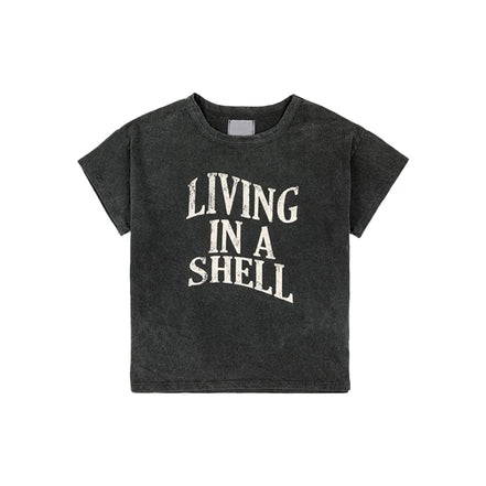 2025 Kid Clothes New Spring Sumemer Korean Baby Boys Girls Cotton Cartoon Short Sleeve T Shirts Children's Outerwear Clothings