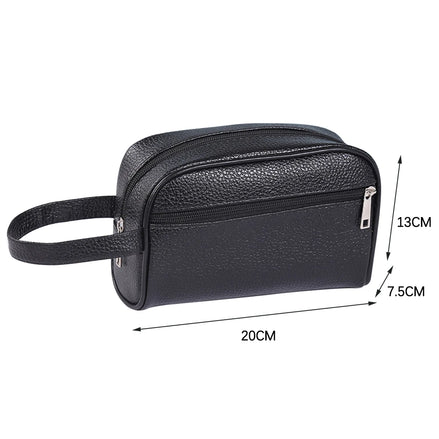 Men Wallets Retro PU Leather Coin Purse Luxury Business Handbags