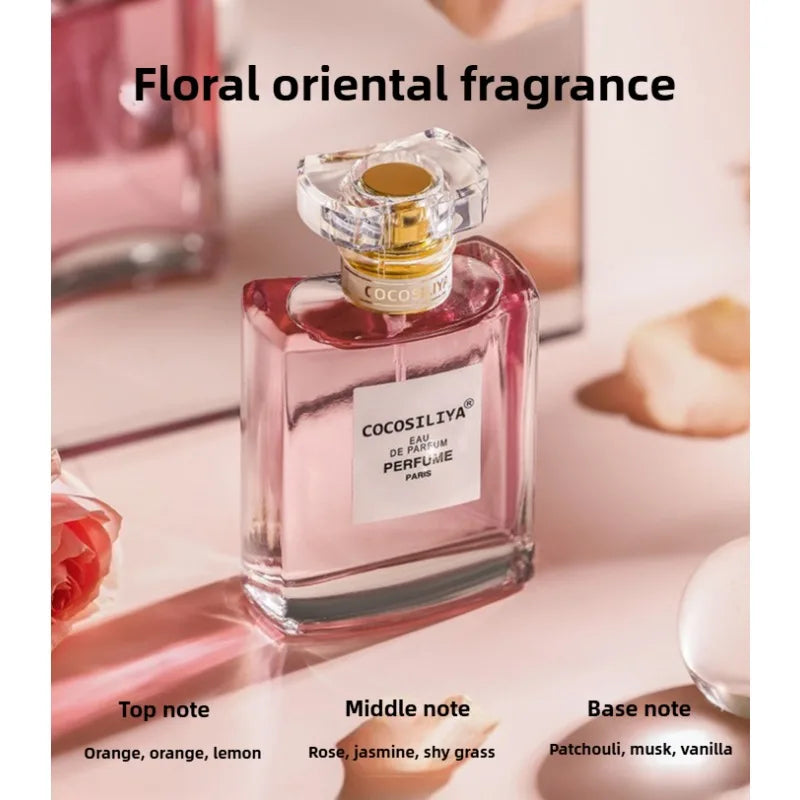 3PCS Women’s Perfume Set 50ml×3 - Long Lasting Fragrance with Floral Spicy & Woody Oriental Scents for All-Day Freshness
