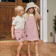 AS SS26 pinstripe denim collection patch girl clothing family matching boys baby clothes