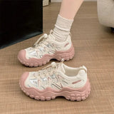 Women’s Sneakers, Athletic Sports Footwear, Comfortable Elegant Dad Shoes, Fashionable High-Quality Lightweight Sneakers for Daily Wear