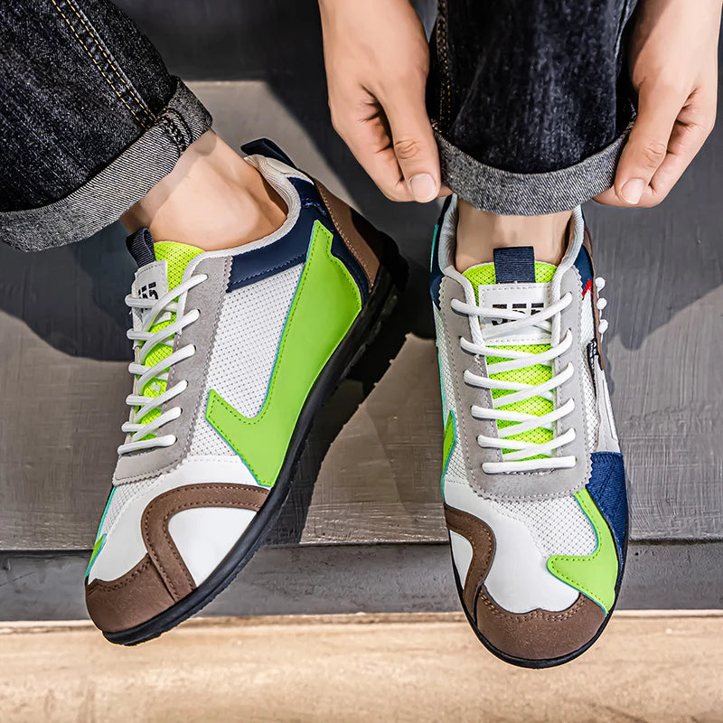 Men’s Casual Sports Shoes, Fashion Breathable Outdoor Running Sneakers, Comfortable Summer Walking Shoes, Stylish Athletic Footwear