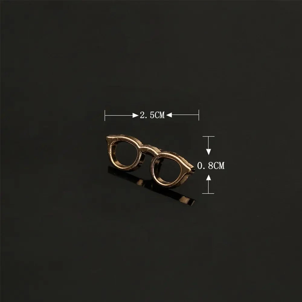 Clothing Accessories, Sunglasses-Shaped Jewelry, Suit Accessories Enamel Collar Pins