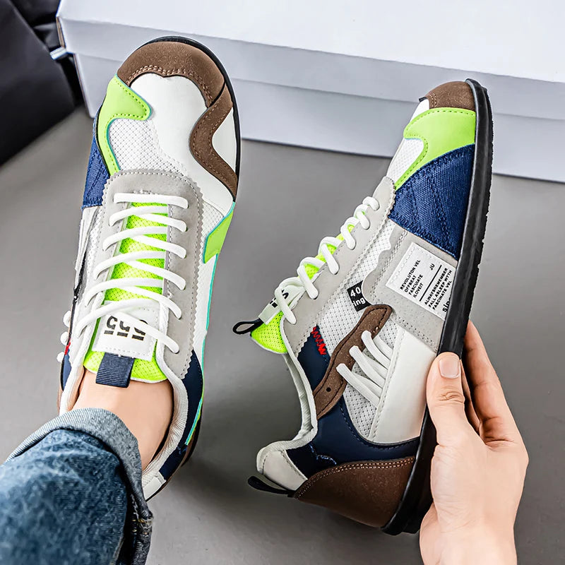 Men’s Casual Sports Shoes, Fashion Breathable Outdoor Running Sneakers