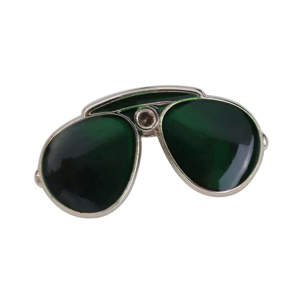 Clothing Accessories, Sunglasses-Shaped Jewelry, Suit Accessories Enamel Collar Pins